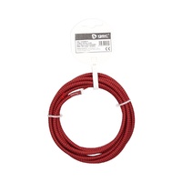 Cable textil 2,5M (2x0.75mm) Rojo/Negro