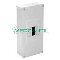 Caja ICP de Superficie 1 Fila 4 Elementos 270x125x68 Clasica SOLERA