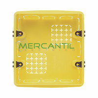 Caja de Empotrar para Albañileria 3+3 Modulos 108x118x51.5 Axolute BTICINO - Formato Rectangular