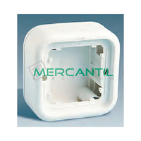 Caja de Superficie Alta de 1 Elemento SIMON 31 - 86x86x46.5mm