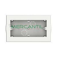 Caja de Superficie para Mecanismo Universal 4 Modulos 153x53x96 Axolute BTICINO