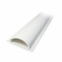 Canaleta suelo adhesiva PVC 10x35mm 2 metros blanco IP40 GSC