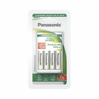 Cargador avanzado BQCC17+4x P6 1900mAh Panasonic