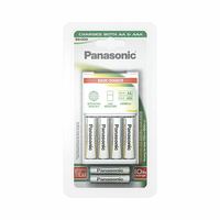 Cargador básico BQCC51+4x P6 1900mAh+2x P03 750mAh Panasonic