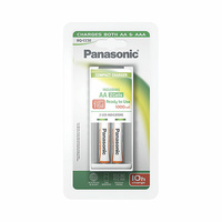 Cargador compacto BQCC50+2x P6 1000mAh Panasonic