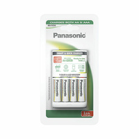 Cargador rápido BQCC55+4x P6 1900mAh Panasonic