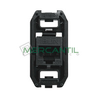 Conector Hembra Informatico RJ45 UTP Categoria 5E 8 Contactos 1 Modulo Zenit NIESSEN