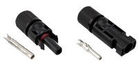 Conector MC4 hembra para caja de string. Cable: 2.5-6mm2. 30A, 1000VDC