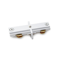 Conector en I Para Carril Bifásico  Blanco