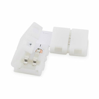 Conector para tiras LED SMD5050/fija forma "L" GSC