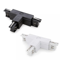 Conector tipo T para carril trifásico