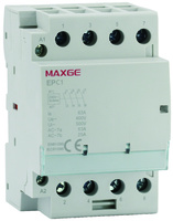 Contactor modular Alpha+ (3 móds DIN). 4P (4NO), 63A, 230VAC