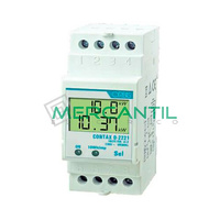 Contador de Energia Rail DIN Digital Monofasico con Display LCD 22.5A CONTAX D-2221 ORBIS