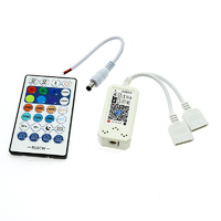 Controlador mini para tiras led RGBW con control remoto por IR / APP Magic Home