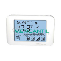 Cronotermostato Tactil Semanal MIRUS TOUCH ORBIS