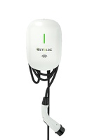 Estación recarga VE SYNAPSE. 7,4kW. 1F+N 230VAC 32A. IP54 ABS. Tipo 2. 5m cable. RFID+WiFi+Bluetooth