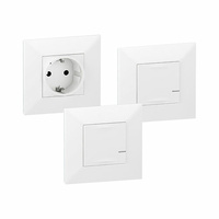 Extensión pack enchufe 16A con comando iluminación blanco Netatmo Valena Next Legrand