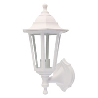 Farol de jardin brazo reversible Serie Bagan E27 IP44 Blanco