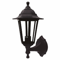 Farol de jardin brazo reversible Serie Bagan E27 IP44 Negro