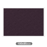 Fieltro adhesivo cuadrado 100x85mm - Marron