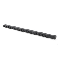 Foco LED Hallway Serie 16mm 18W para carril magnético Negro 48V  3000K