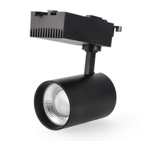 Foco LED para carril Prolux Negro 40W Monofásico - DSC  4500K