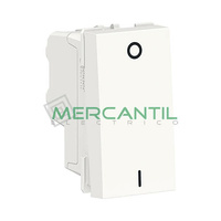 Interruptor Bipolar 16A 250V 1 Modulo New Unica SCHNEIDER ELECTRIC