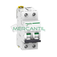 Interruptor Magnetotermico 2P 10A iC60N Sector Terciario SCHNEIDER ELECTRIC