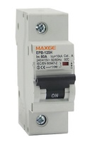 Interruptor magnetotermico EPB125H Alpha+. 1 P, 125A, curva C. 10kA