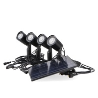 Kit de 4 Focos Solares LED con Pincho Roxi