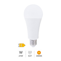 Lámpara LED estándar A70 21W E27 3000K                                                              