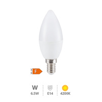 Lámpara LED vela 6,5W E14 4200K                                                                     