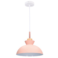 Lampara de techo colgante Serie Sompara E27 Ø280mm Rosa