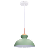 Lampara de techo colgante Serie Sompara E27 Ø280mm Verde