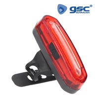 Luz trasera bicicleta LED USB recargable