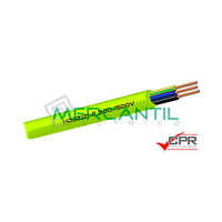 Manguera flexible libre de halógenos 3x0.75mm 300/500V H05Z1Z1-F CPR 100 metros