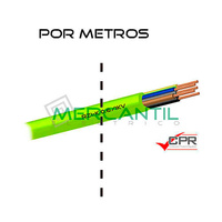 Manguera flexible libre de halógenos 5x10mm 600/1000V CPR RZ1-K por metros