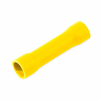 Manguitos preaislados 6mm amarillo 50 unidades GSC