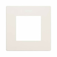 Marco 1 elemento para mecanismos IP44 Simon 270 Color Blanco