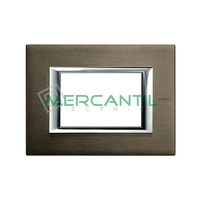 Marco Embellecedor Rectangular Axolute BTICINO - Color Bronce