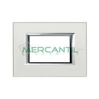 Marco Embellecedor Rectangular Axolute BTICINO - Color Plata