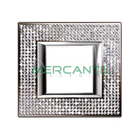 Marco Embellecedor Rectangular Axolute BTICINO - Color Swarovski Crystal