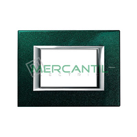 Marco Embellecedor Rectangular Axolute BTICINO - Color Verde Sevres