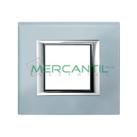 Marco Embellecedor Universal Axolute BTICINO - Color Cristal Azul