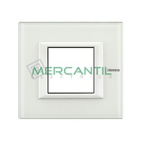 Marco Embellecedor Universal Axolute BTICINO - Color Cristal Blanco