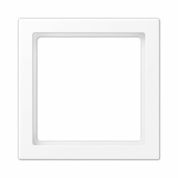 Marco intermedio para adaptación mecanismos 55x55mm blanco alpino mate LS990 Jung