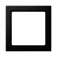 Marco intermedio para adaptación mecanismos 55x55mm negro mate LS990 Jung