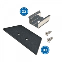 Pack 2 Tapones y 2 grapas para Perfil LM3829