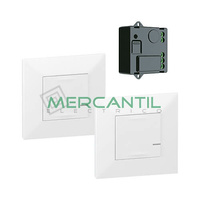 Pack Preconfigurado Encendido Conmutado con Micromodulo Netatmo Valena Next LEGRAND - Color Blanco