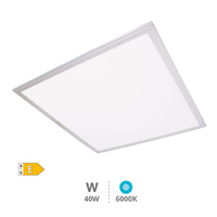 Panel empotrable ultrafino LED Sabha 40W 6000K Niquel